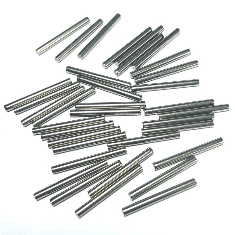 ZDingTech 35pcs 3mm x 30mm Dowel Pins Metal Dowel pins M3 3mm Shelf Pegs,Support Shelves,3mm x 30mm Metal Rod.304 Stainless Steel Wood Bunk Bed pegs - Image 3